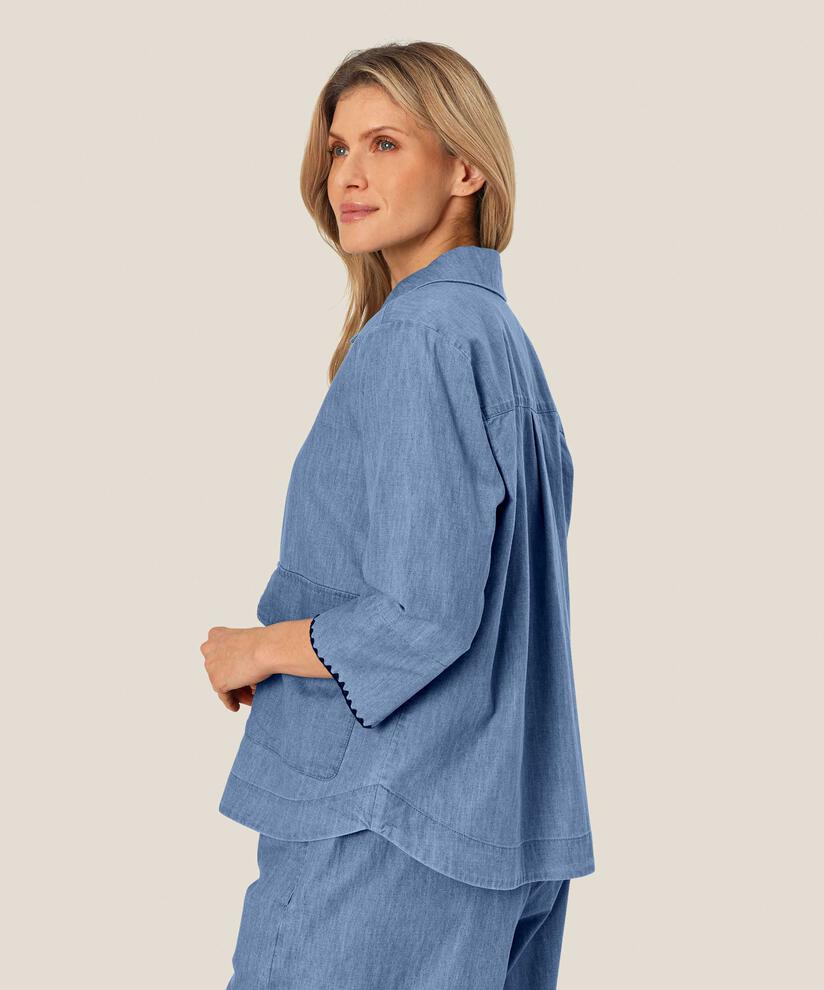 Imanea Denim Skjortjacka, Blue Denim