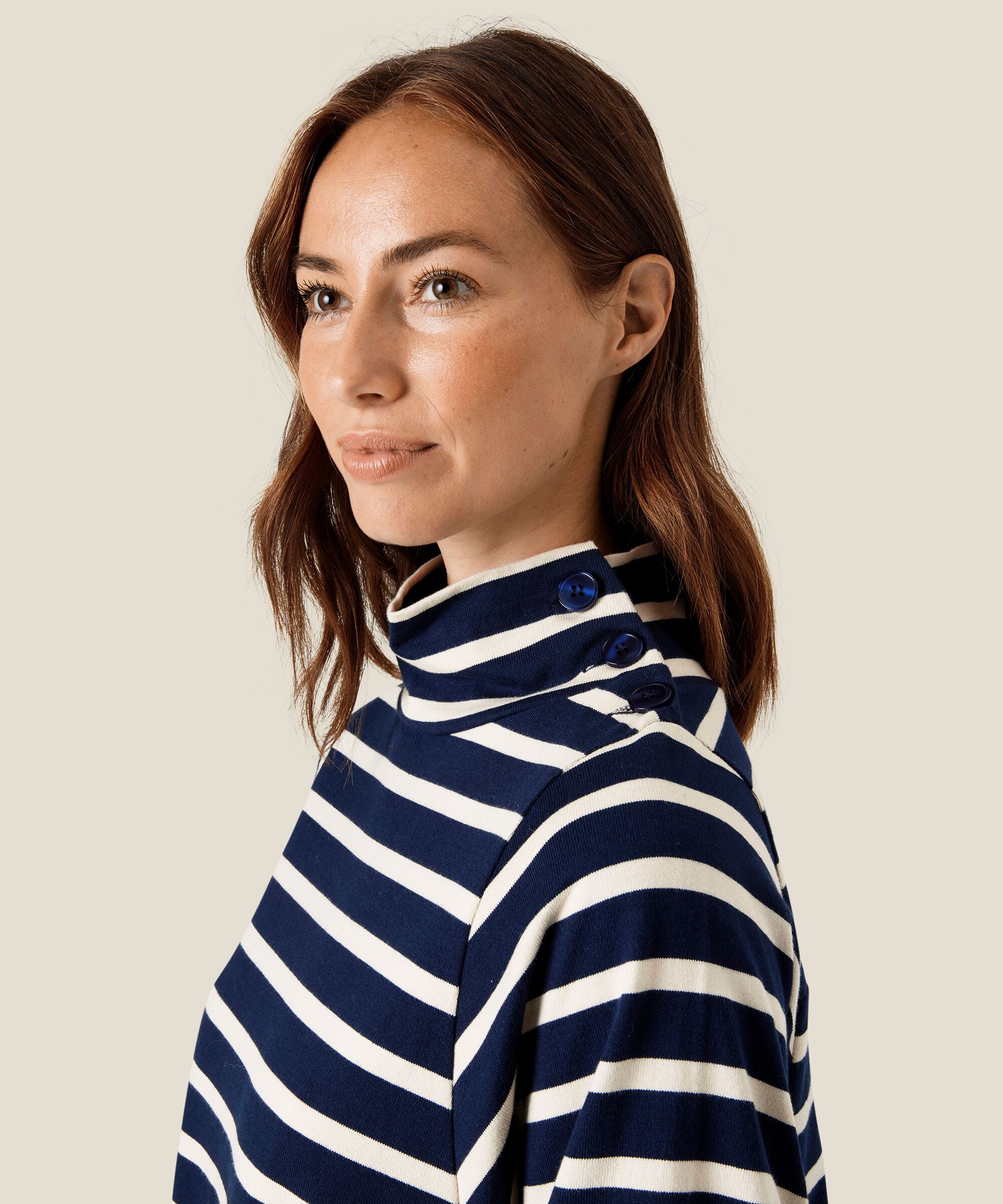 Nejanas JERSEY Klänning, Navy Blazer