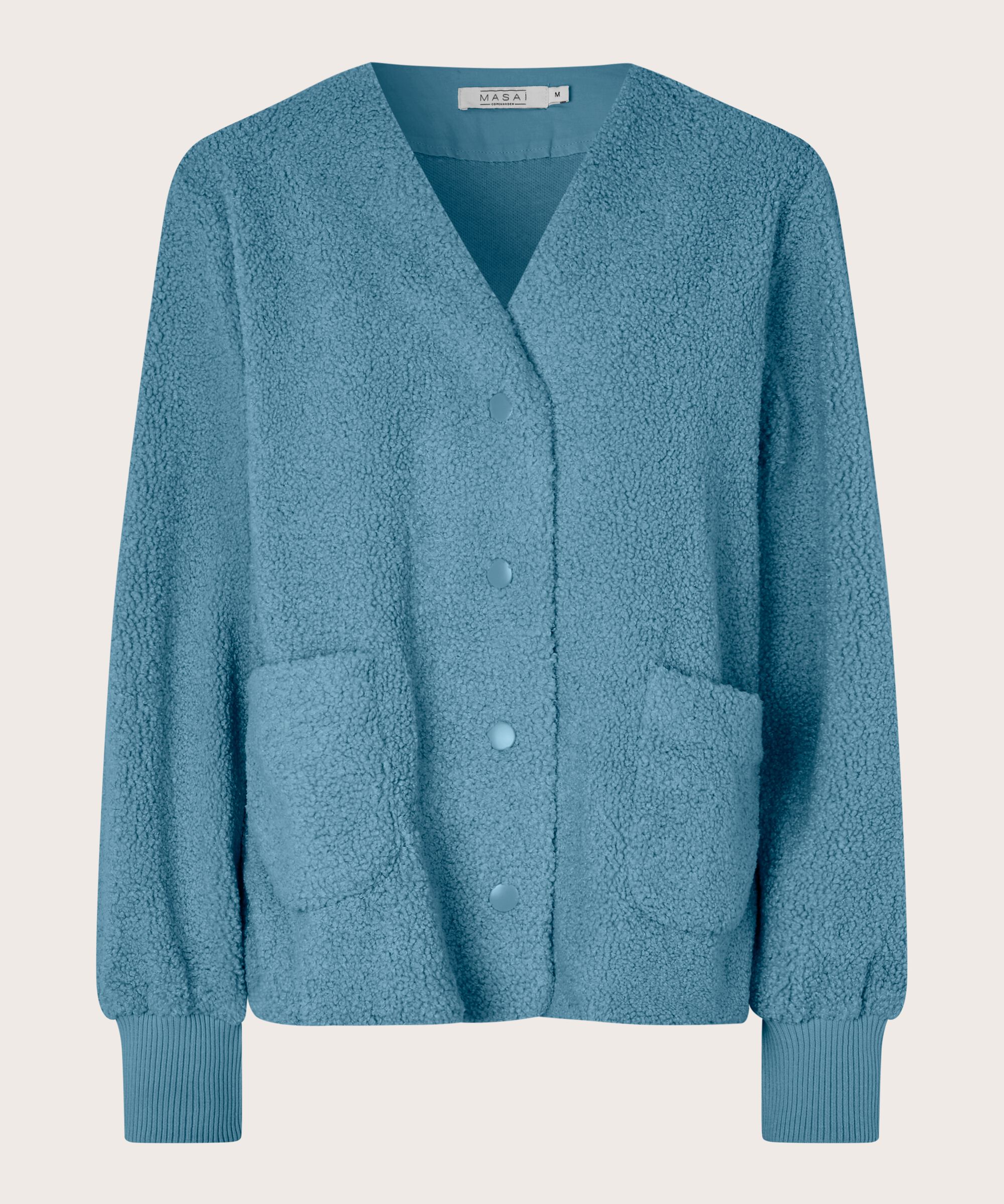 Junte Teddy FleeceJacka, Proven Blue