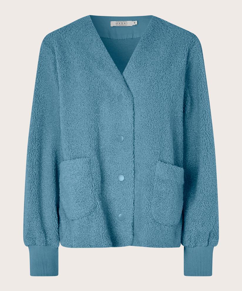 Junte Teddy FleeceJacka, Proven Blue