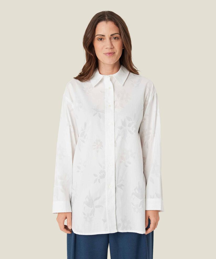 Idette Skjorta, White