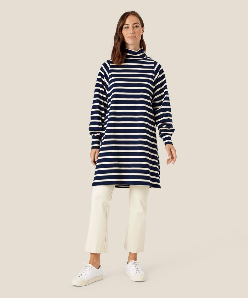 Nejanas JERSEY Klänning, Navy Blazer