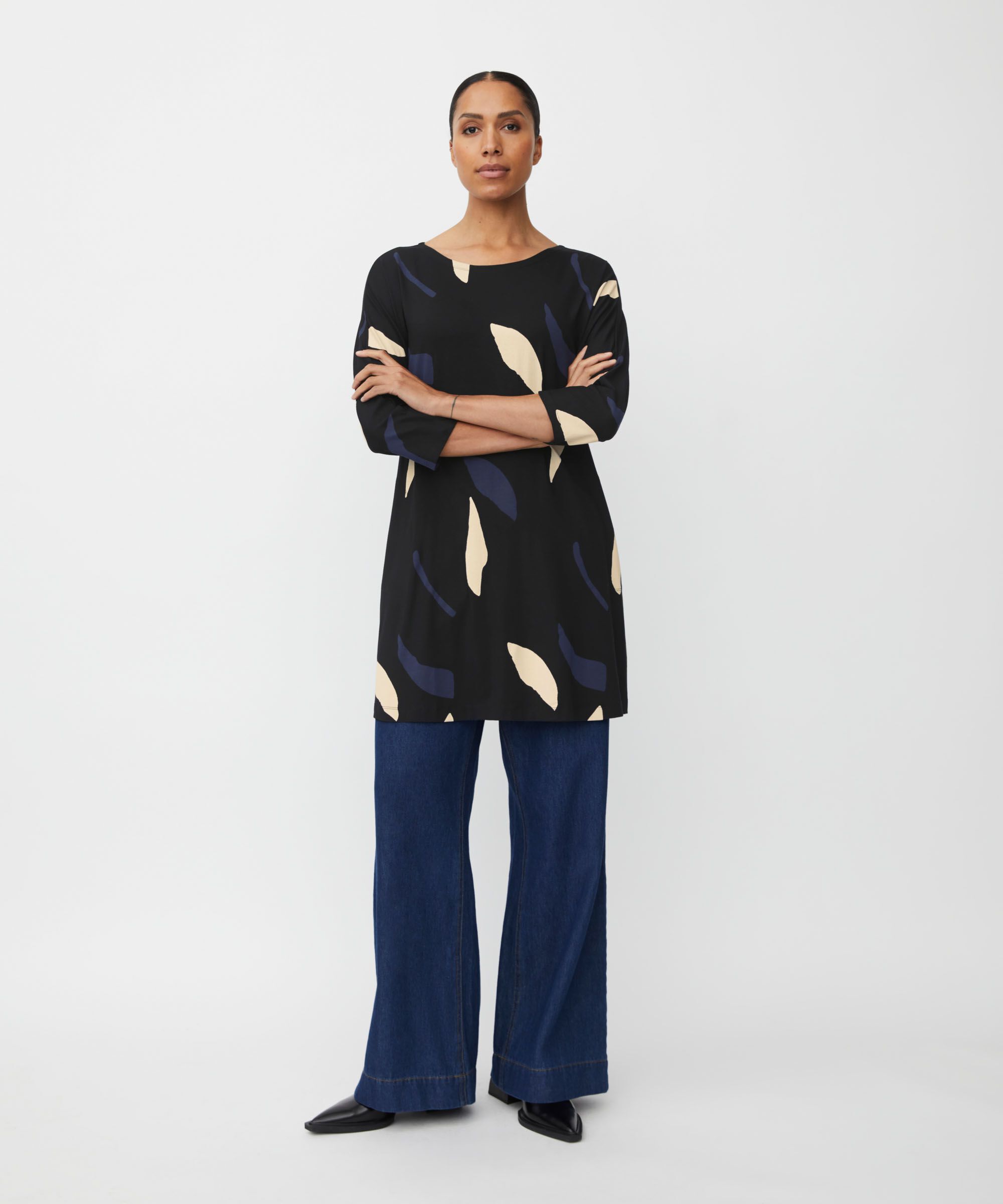 Gertine JERSEY tunika, Navy Blazer