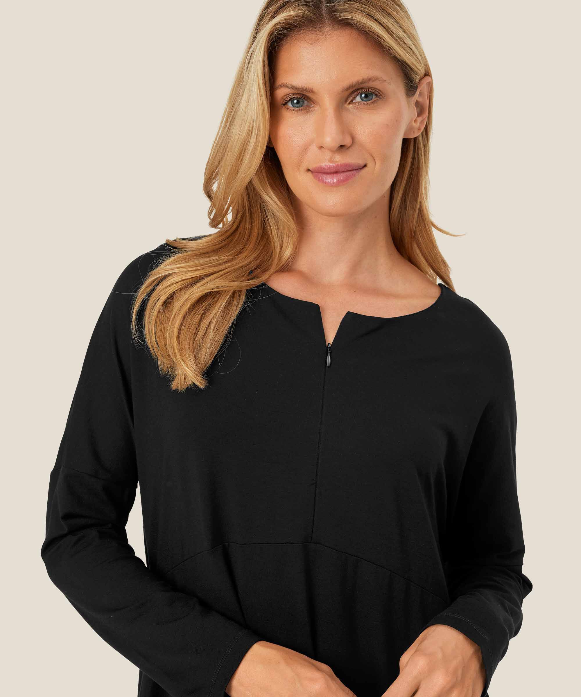 Nabsa JERSEY Klänning, Black