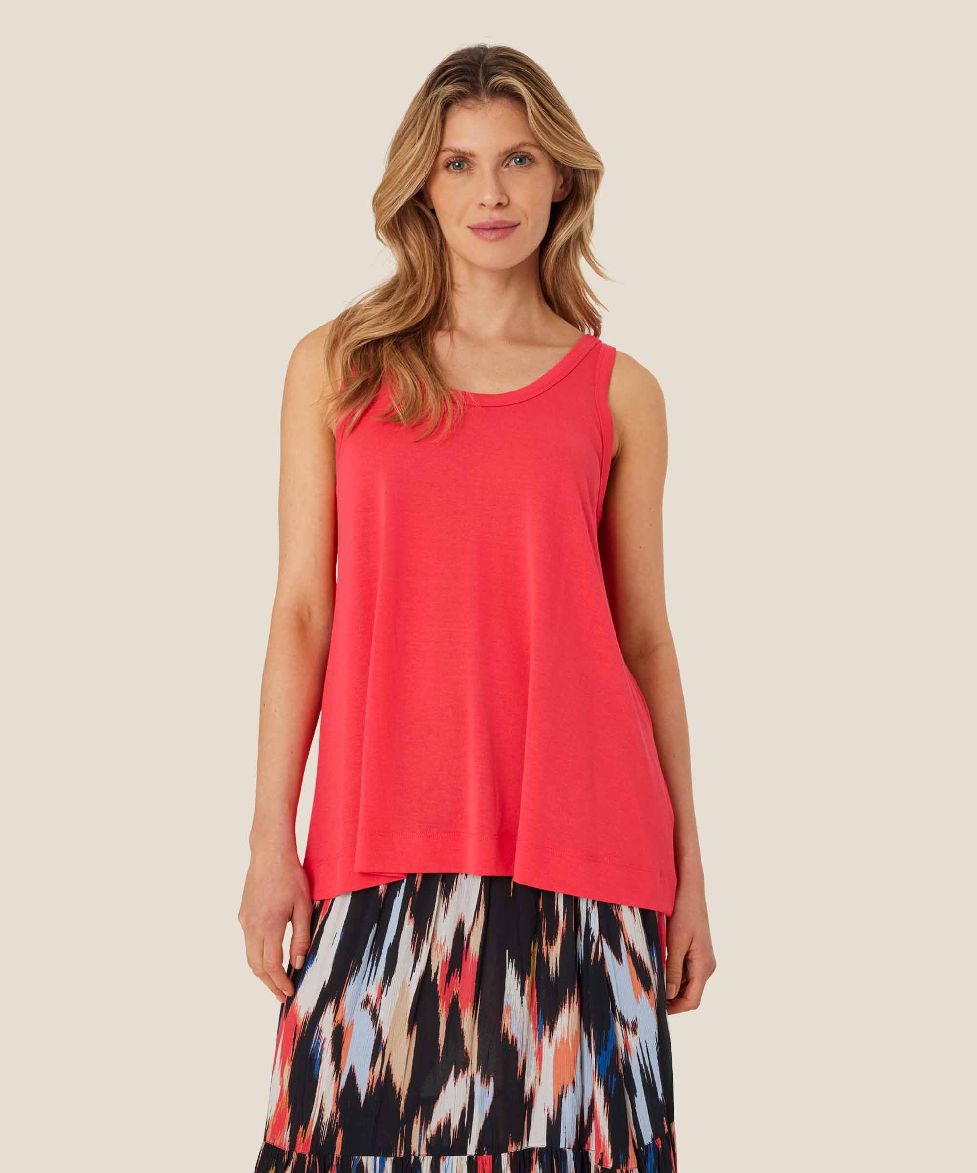 Erita JERSEY Topp, Hibiscus