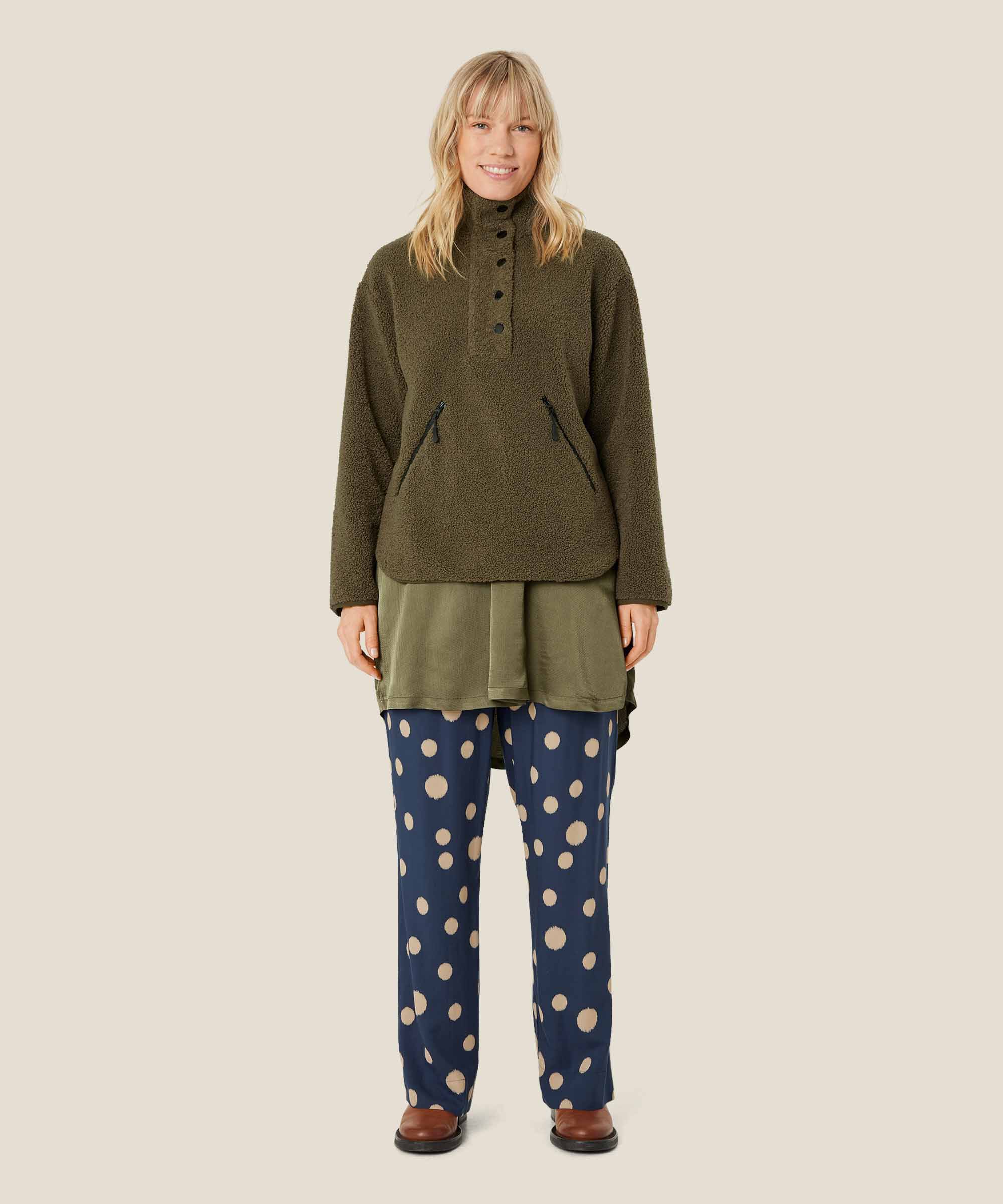 Biner Teddy Fleecetröja, Sea Turtle