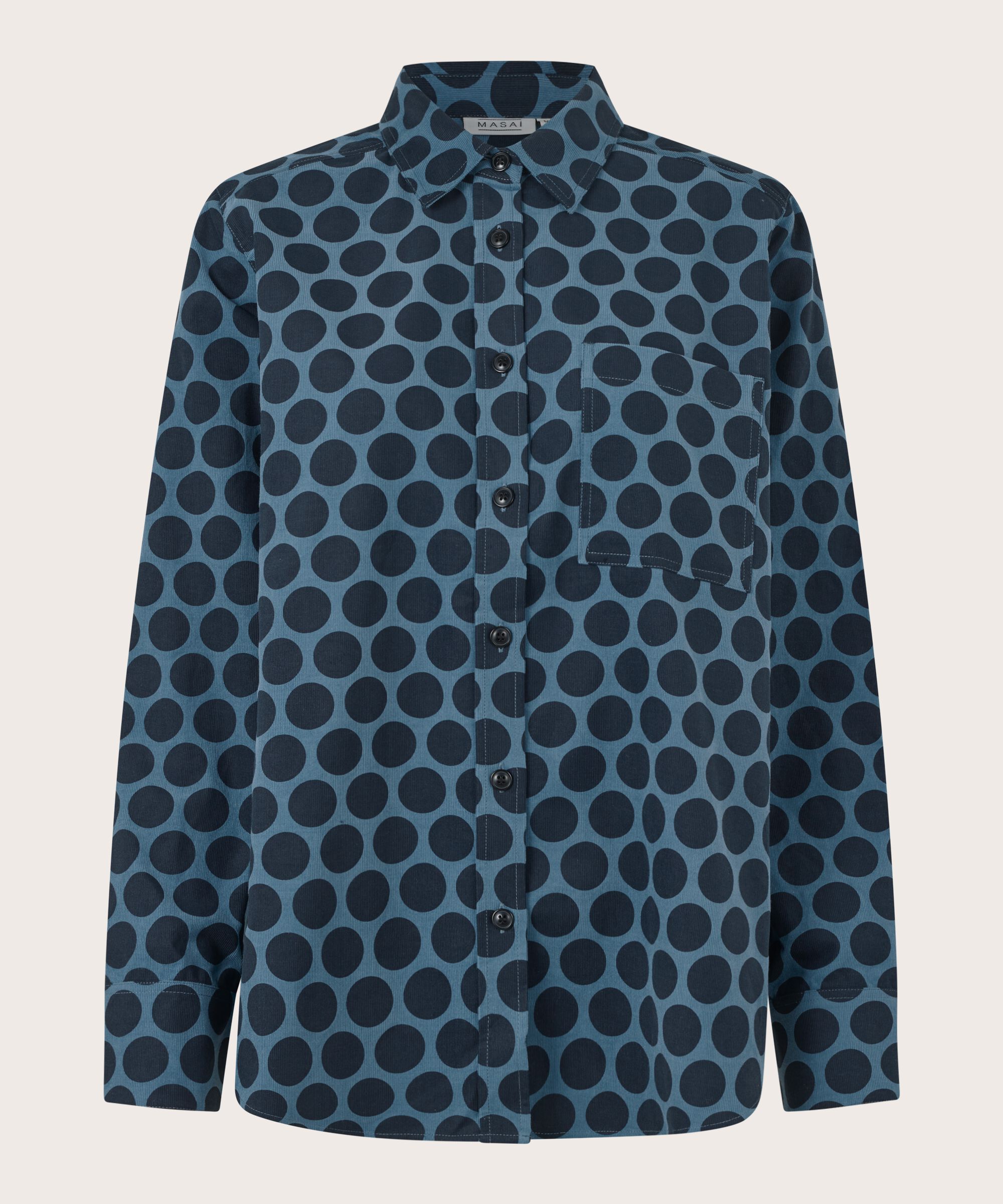 Indiba Skjorta, Navy Blazer