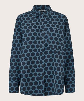 Indiba Skjorta, Navy Blazer