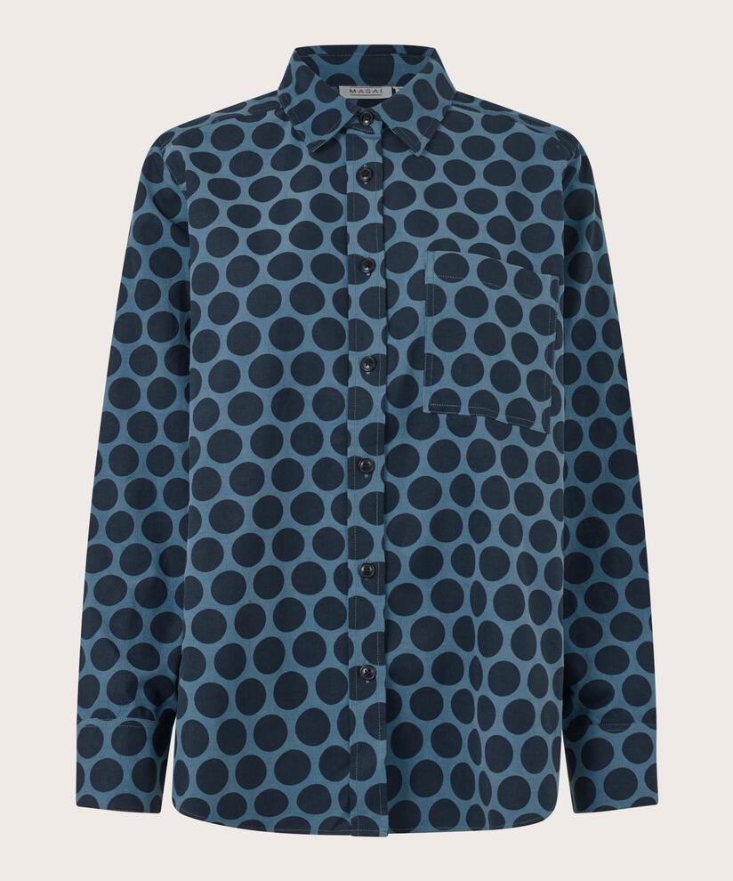 Indiba Skjorta, Navy Blazer