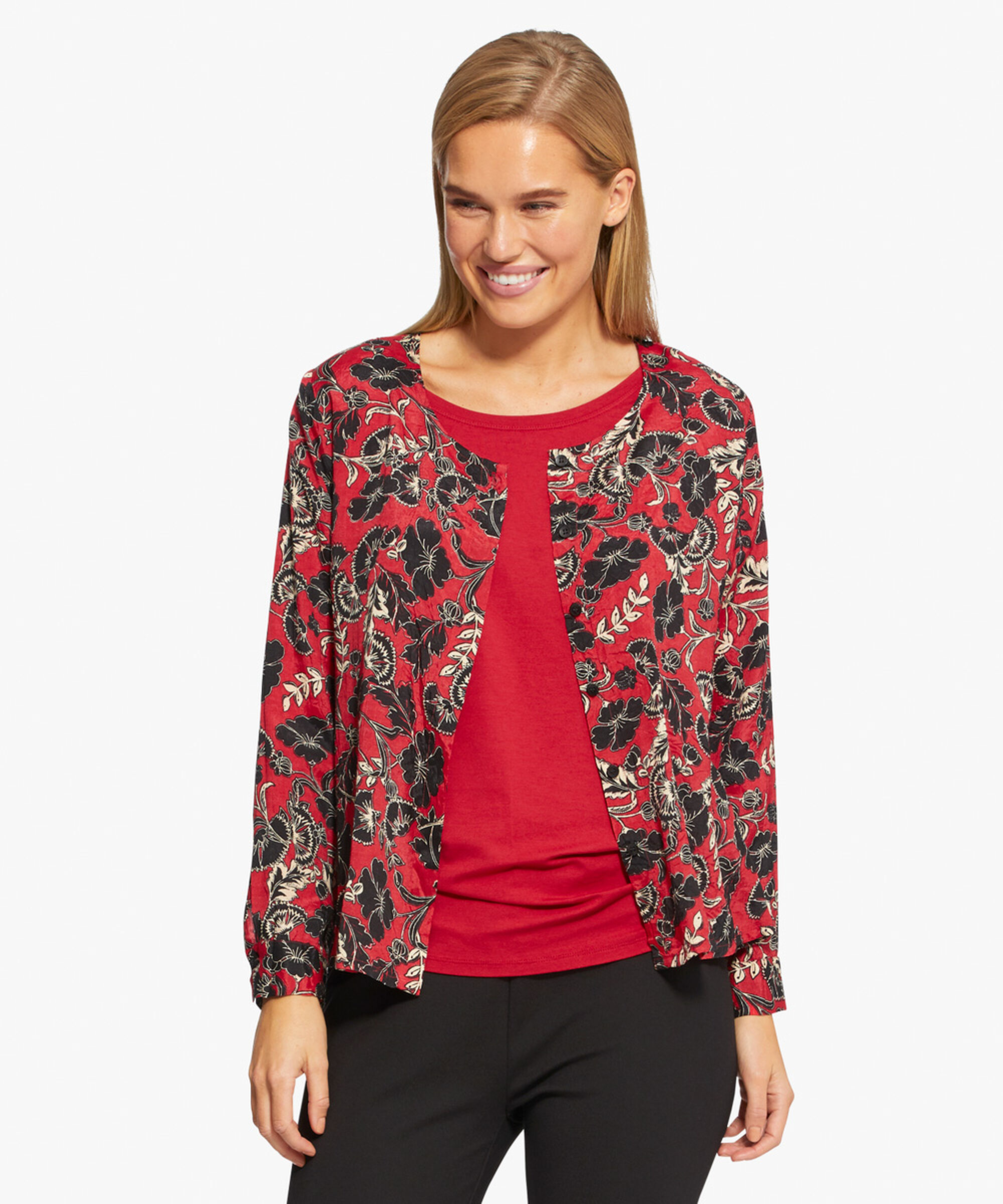 INES SKJORTA, Scarlet Sage