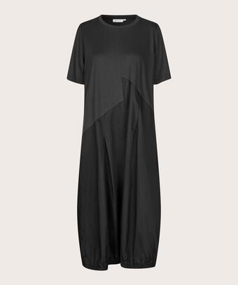 Naholin JERSEY Klänning, Black