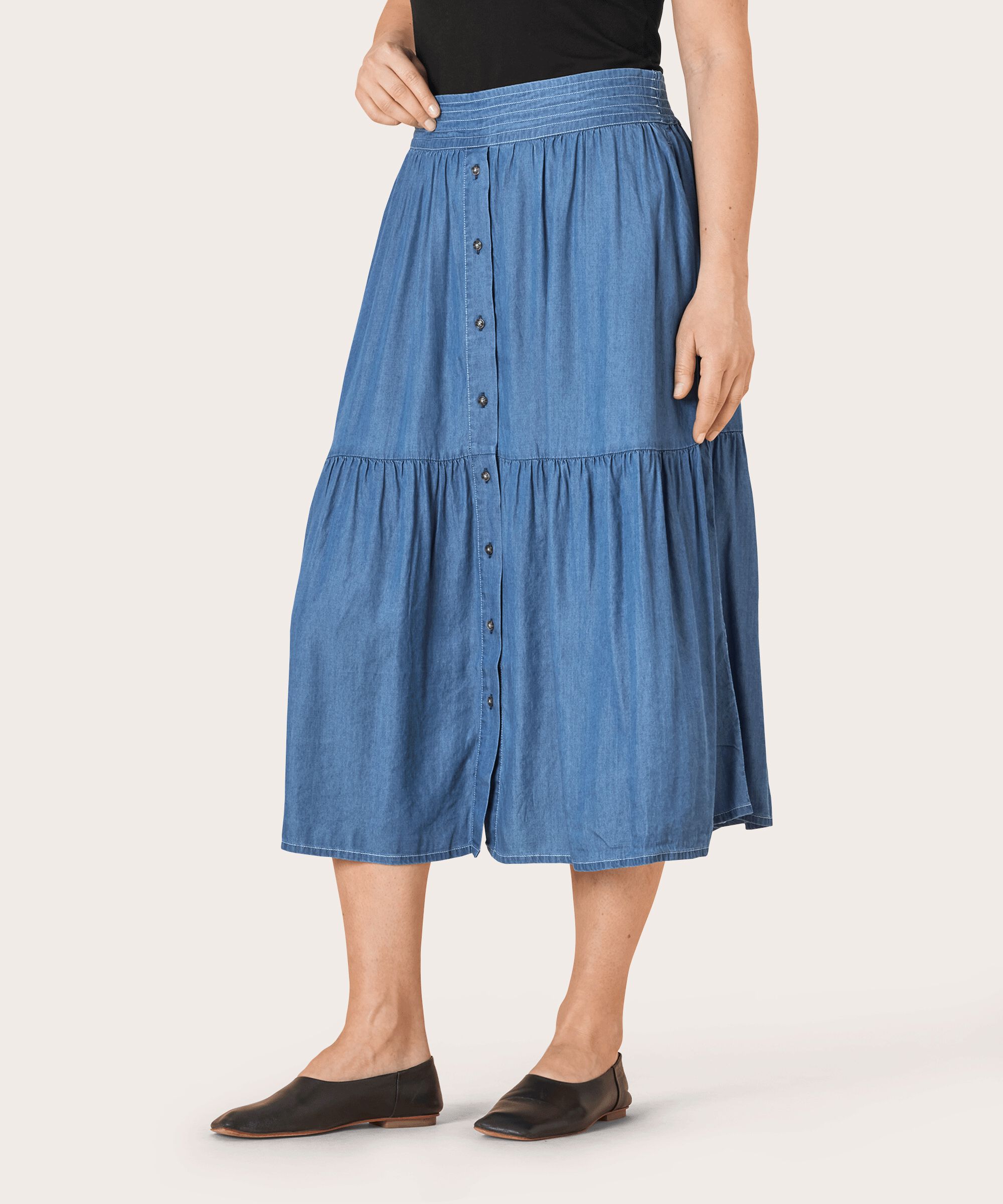 SUSAN KJOL, Blue Denim
