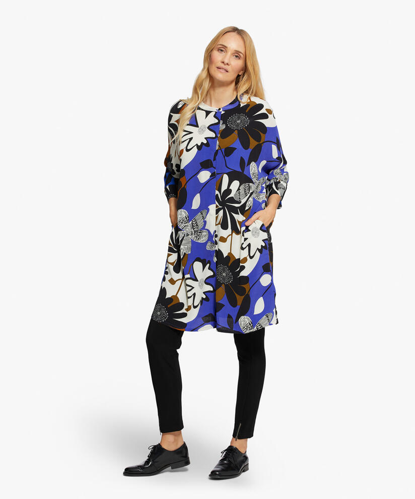 IOSETTA SKJORTKLÄNNING, Clematis Blue