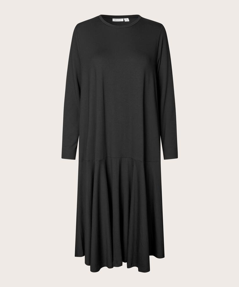 Nessalia JERSEY Klänning, Black