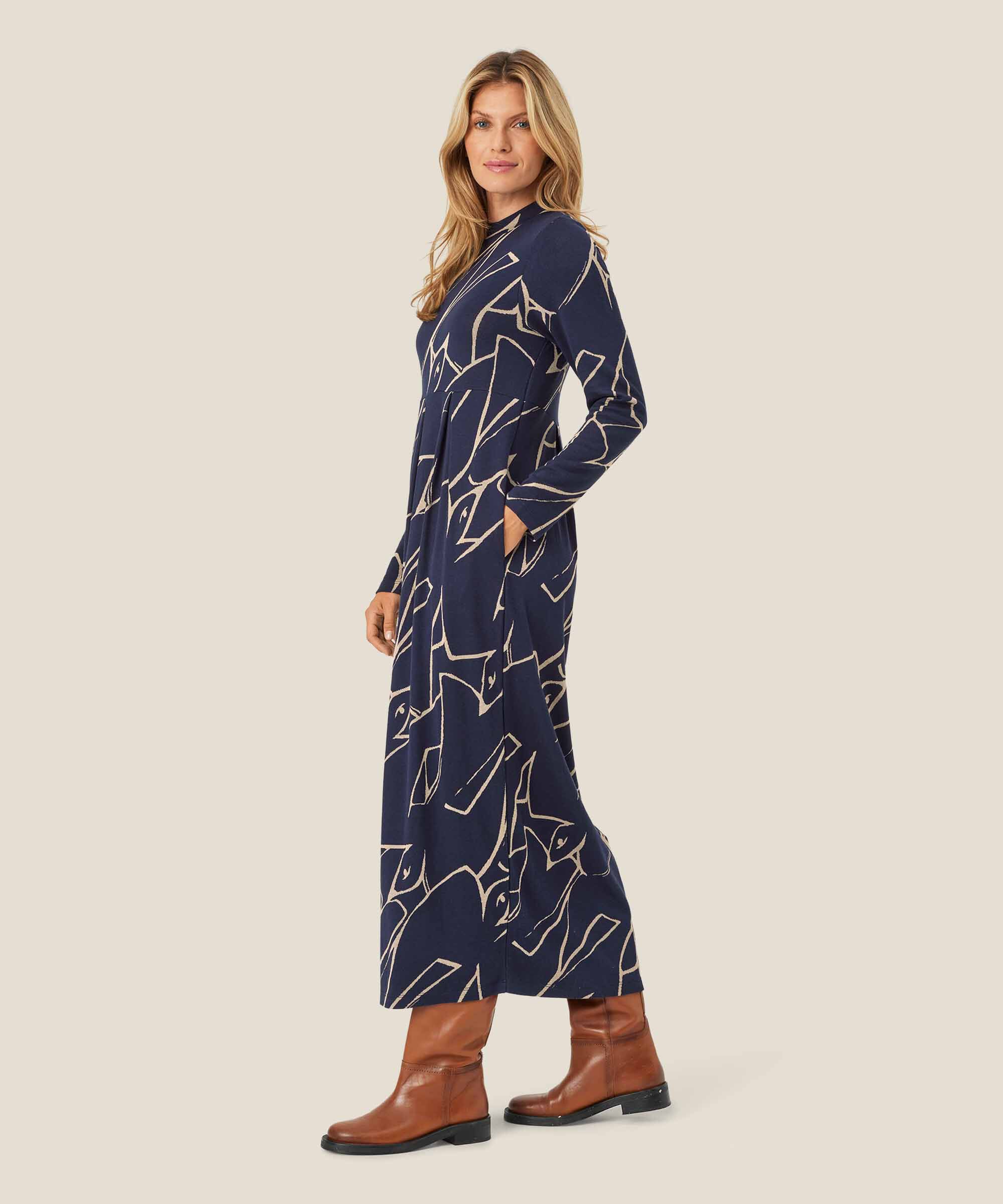 Nicolo JERSEY Klänning, Navy Blazer