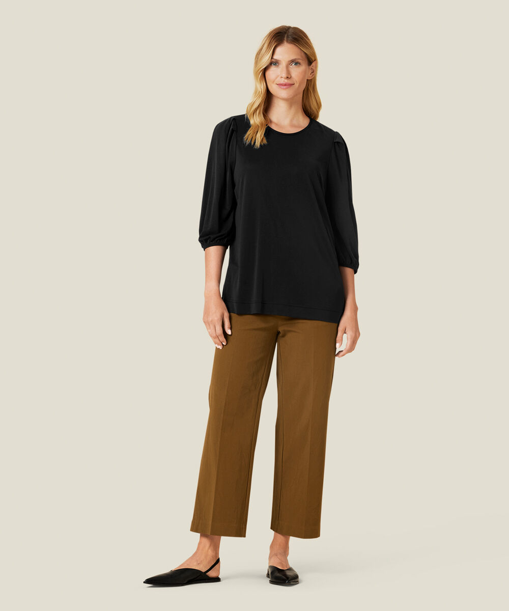 BINTA JERSEY TOPP, Black