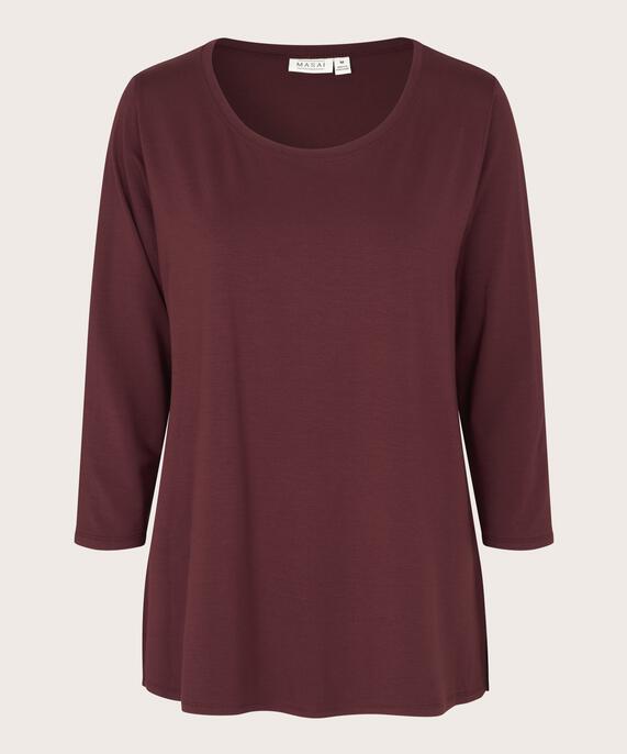Cecille JERSEY Topp, Tawny Port