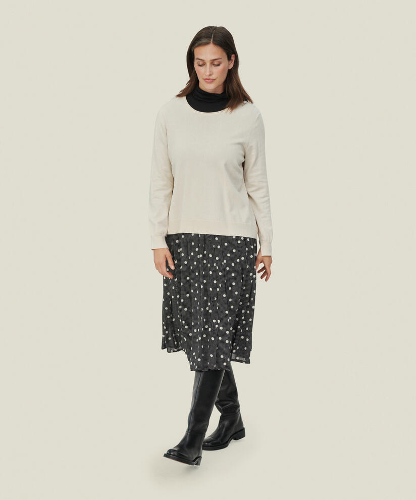 SANDINA KJOL, Black