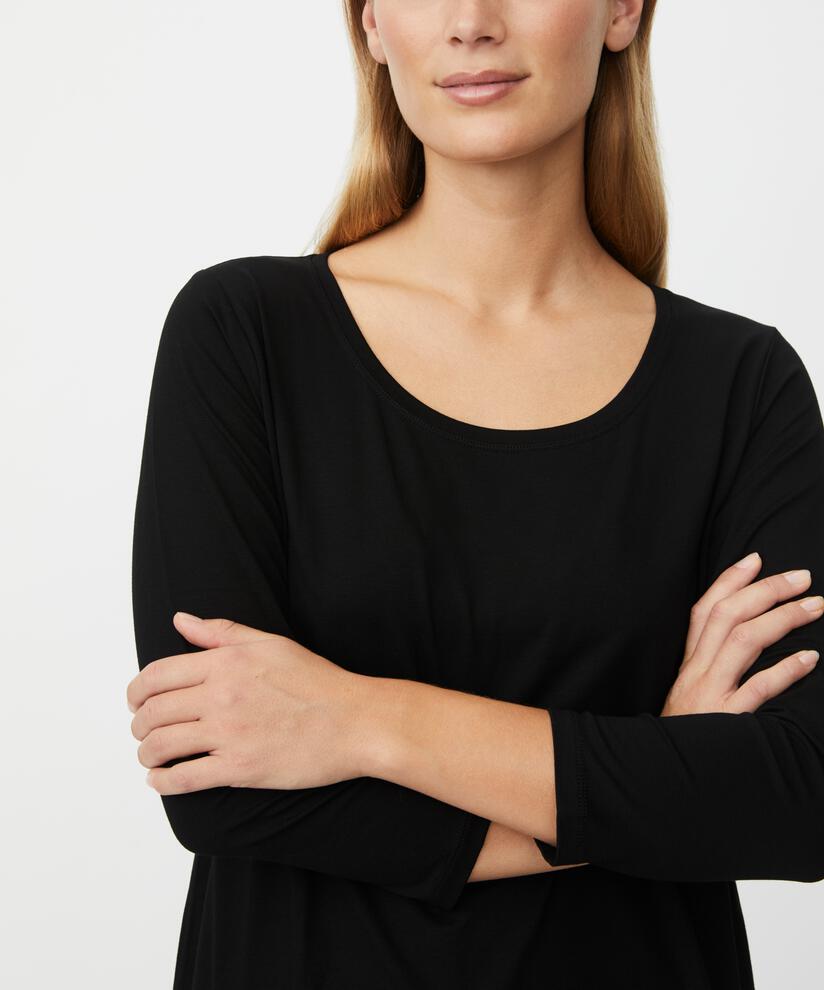 Cecille JERSEY Topp, Black