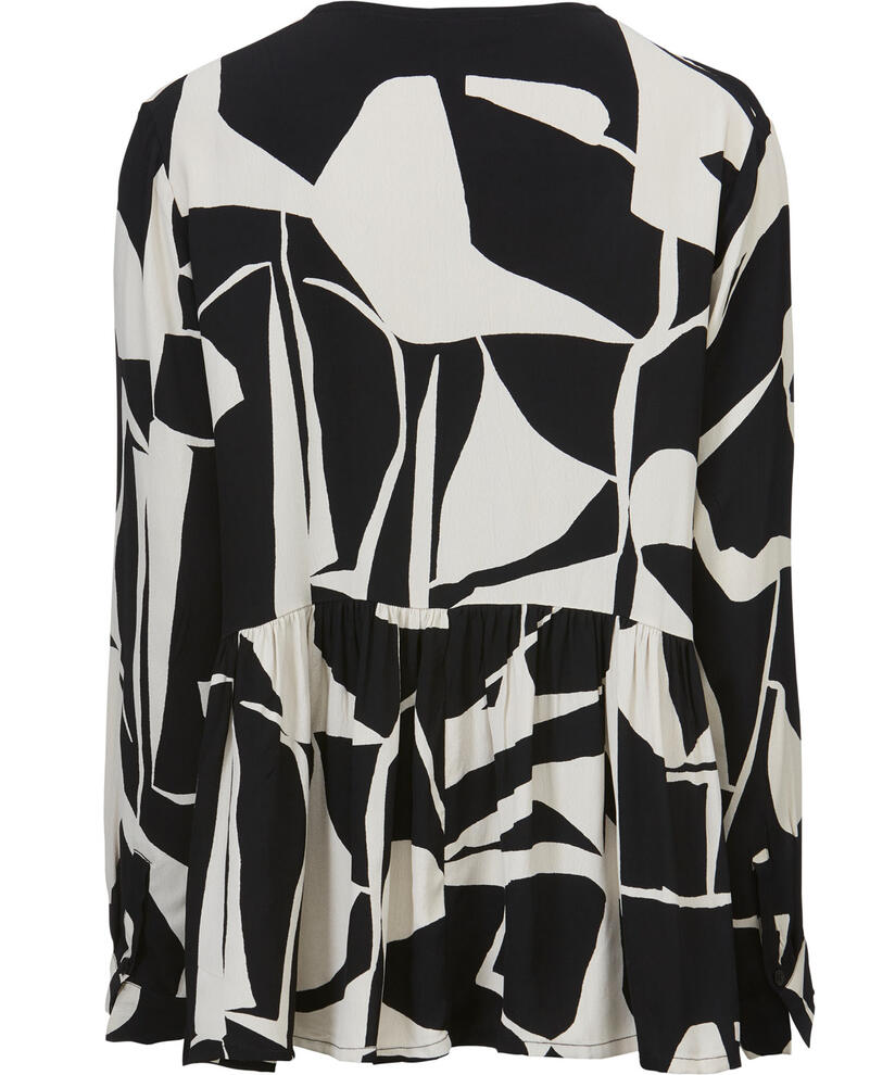 IMELDA SKJORTA, Black