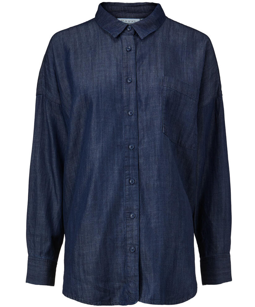 INGA SKJORTA, Dark Denim