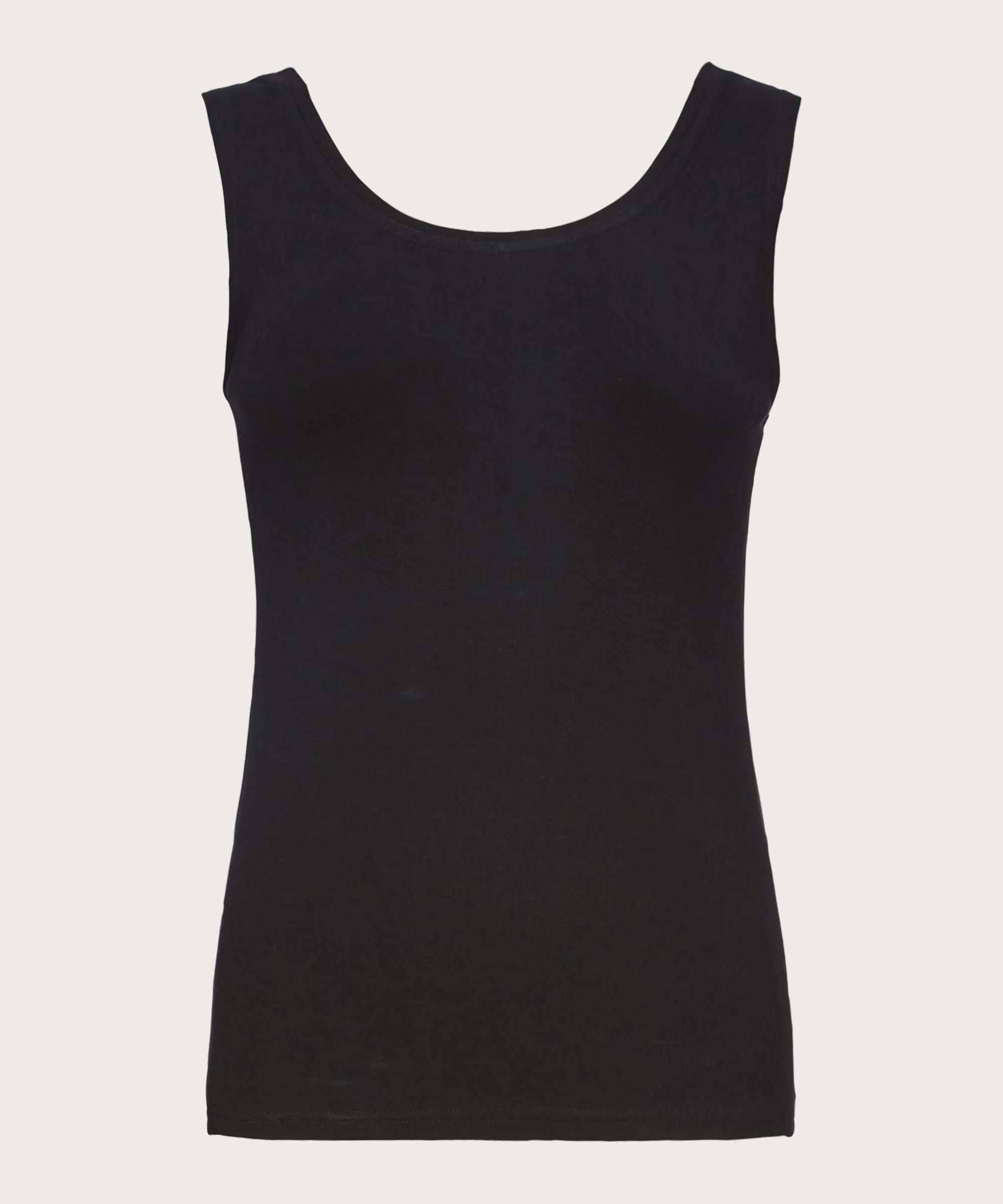 Els JERSEY Topp, Black