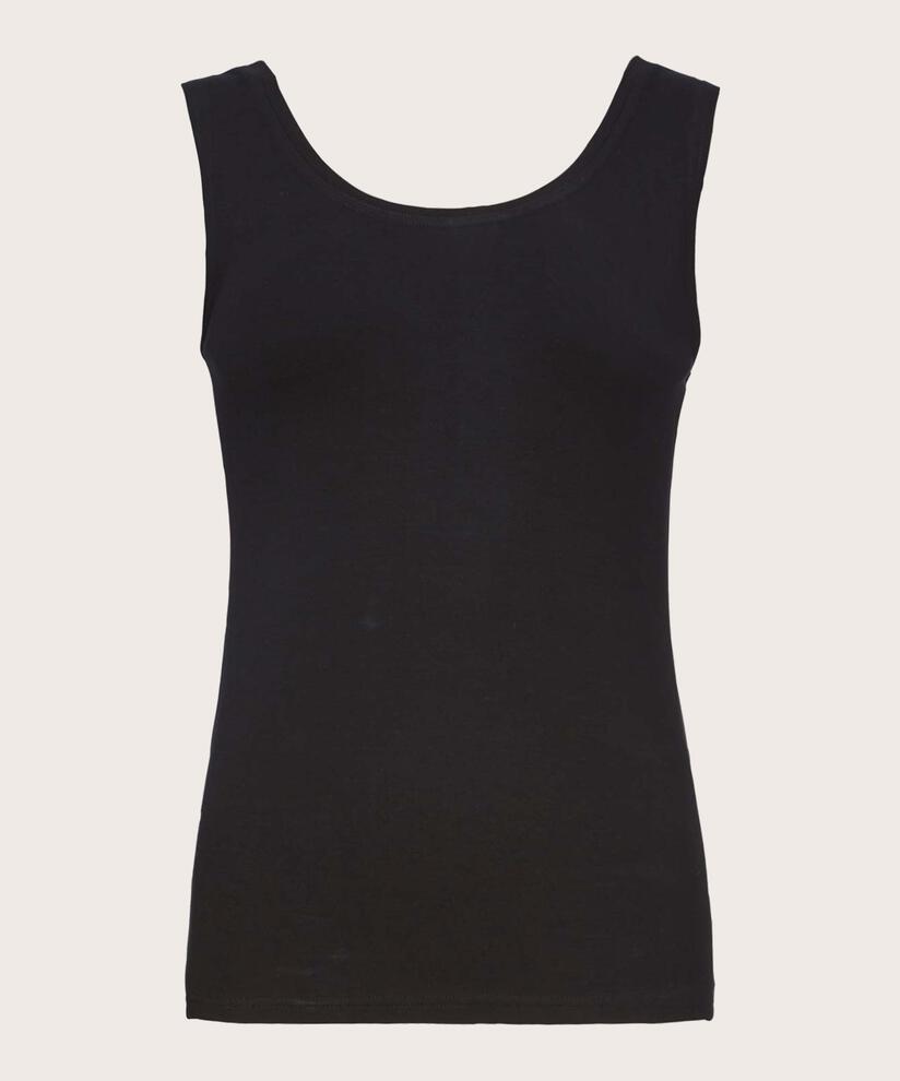 Els JERSEY Topp, Black