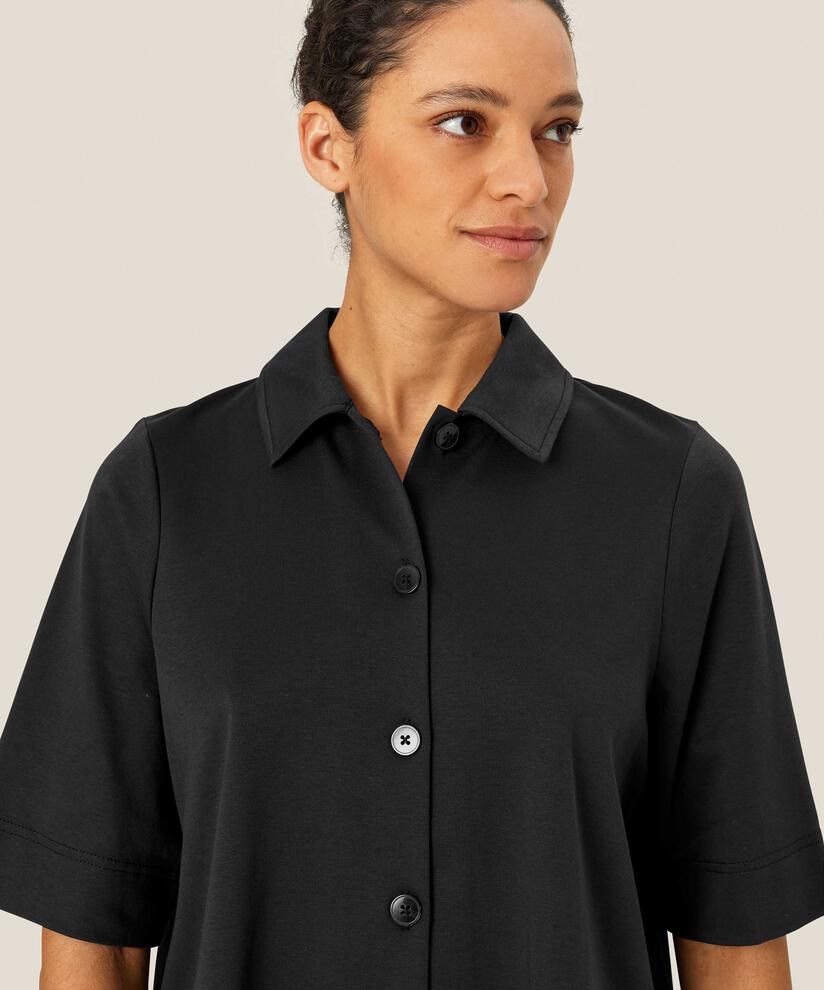 Ingelisa JERSEY Skjorta, Black
