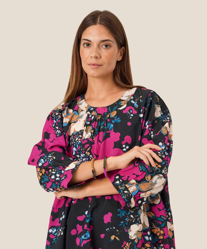 Ried Armband, Fuchsia Red