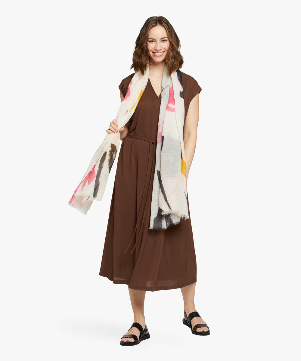 ABBELONE SCARF, Azalea Pink