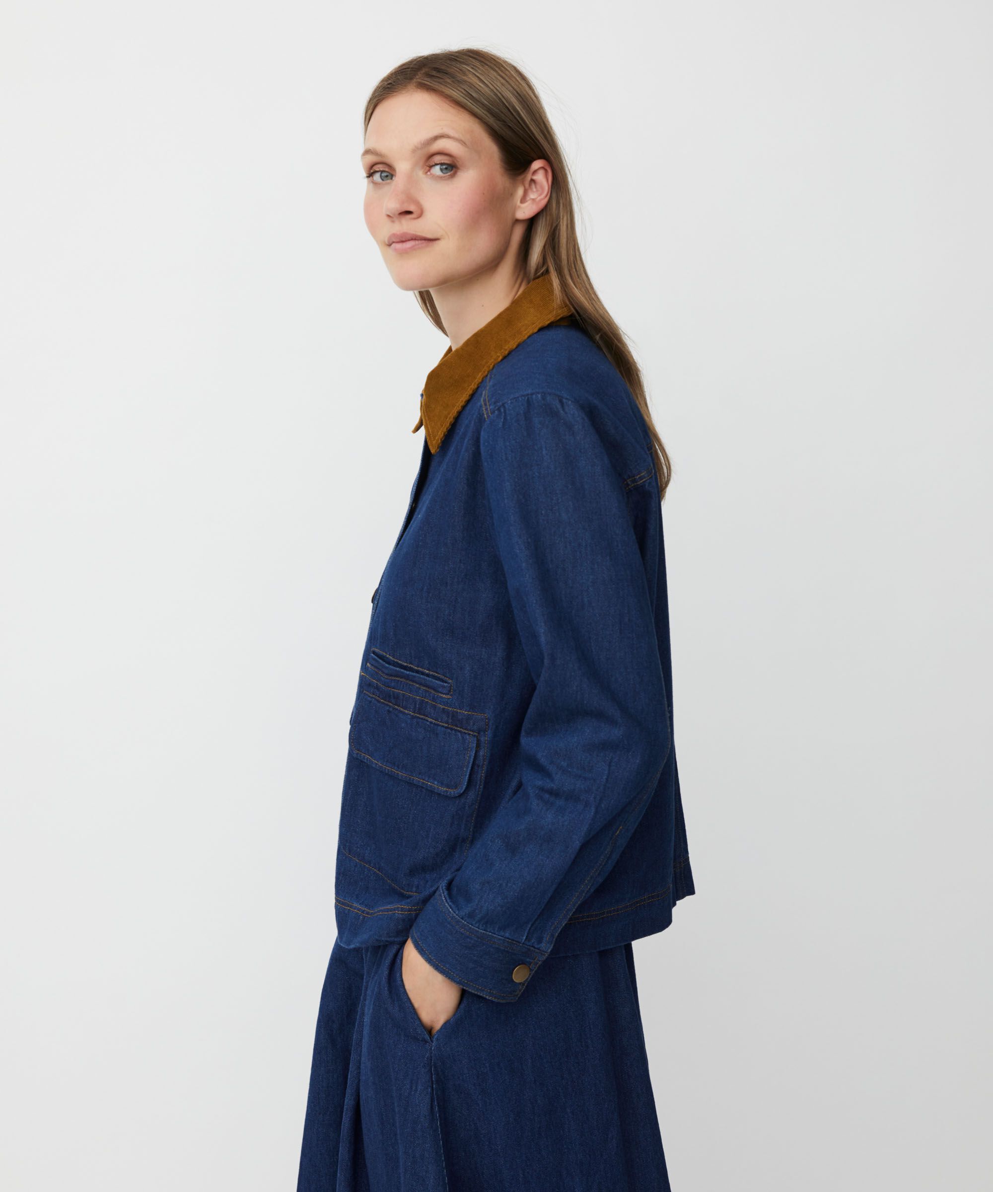 Julemi Denim Jacka, Dark Denim