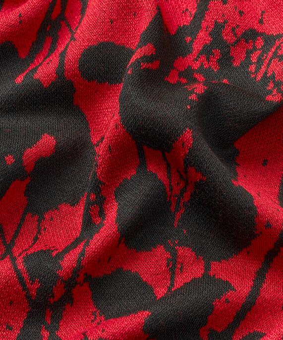 Barr JERSEY Topp, Scarlet Sage