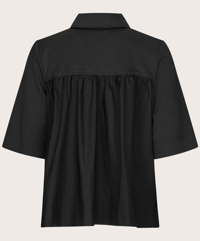 Ingelisa JERSEY Skjorta, Black