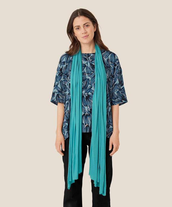 Amega JERSEY Scarf, Teal