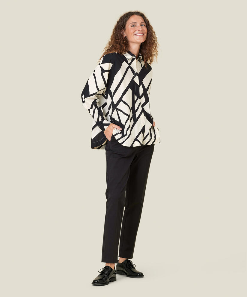 INA SKJORTA, Black